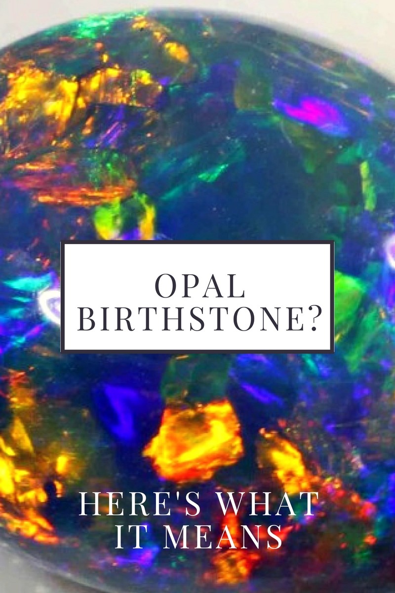 Opal Birthstone Evo što to znači