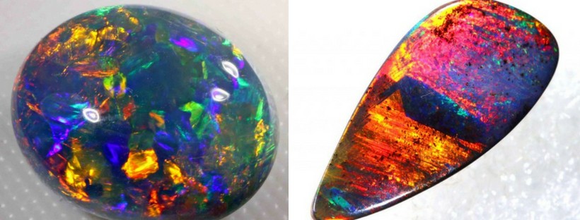 Black deals boulder opal