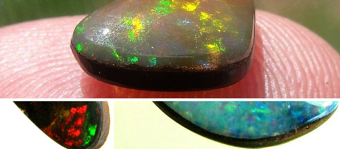 Boulder-Opal vs. Doublet-Opal