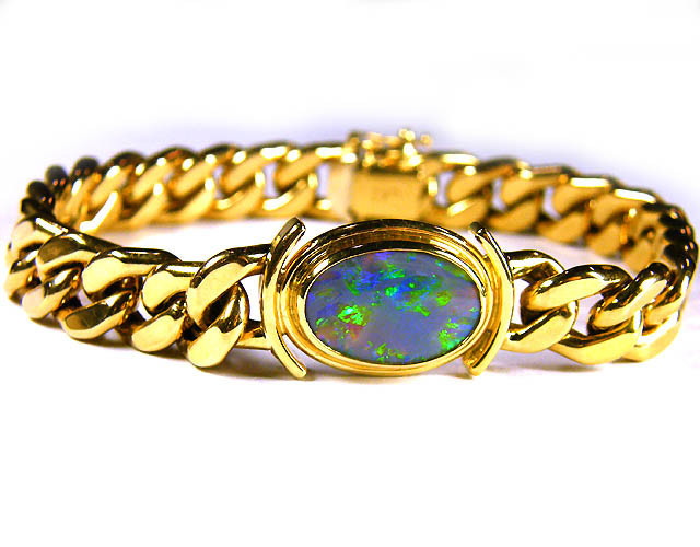 Black Opal Bracelet