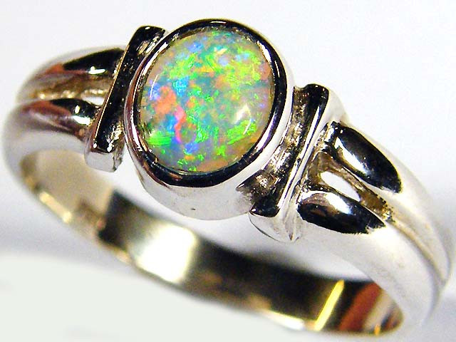 Bezel Set Rosecut Opal Rings in 14K Yellow Gold - Assorted Shapes – Anueva  Jewelry