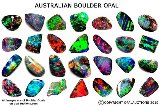 Boulder Opal Information | Opal Auctions