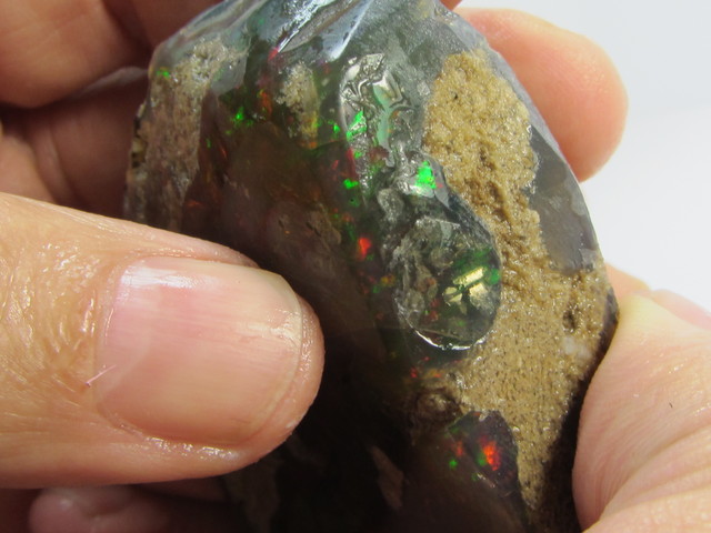 how to cut ethiopian Opal