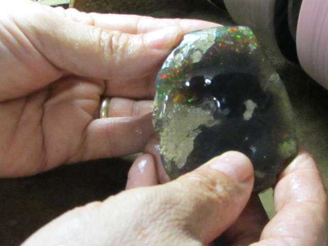 how to cut ethiopian Opal