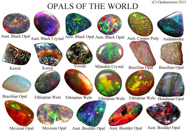 Opals of the world