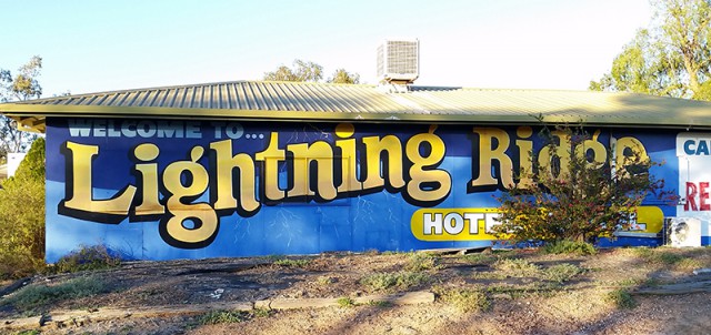 Mostra di opali Lightning Ridge 2015