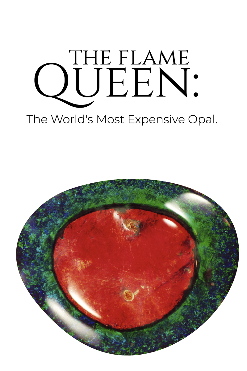 The Flame Queen Opal: World's Most Expensive Opal | Opal Auctions