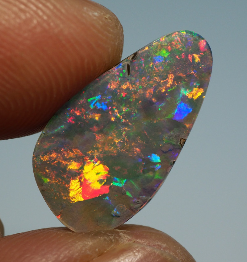 4.60CT AAA TOP GEM BRIGHT BOULDER PIPE OPAL MK149