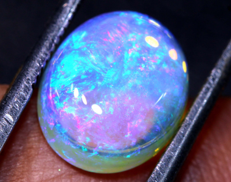 2.90 CTS ANDAMOOKA CRYSTAL CUT STONE TBOA3403 trueblueopals
