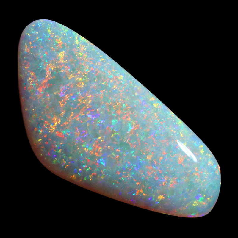 19.30CTS CRYSTAL OPAL DOUBLE SIDED LIGHTNING RIDGE