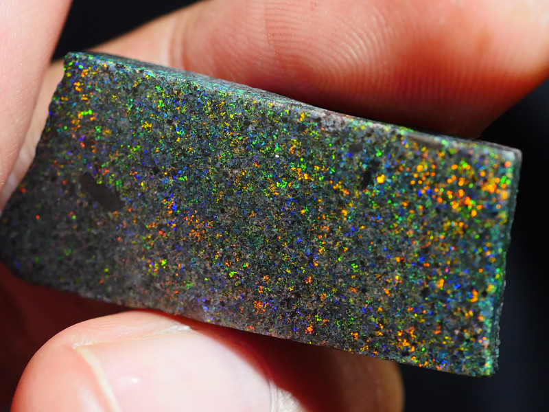 rainbow andamooka matrix opal rough