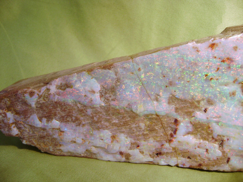 Huge Australian Andamooka Opal Painted Lady Gem Specimen 5280ct