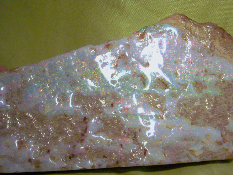 Huge Australian Andamooka Opal Painted Lady Gem Specimen 5280ct