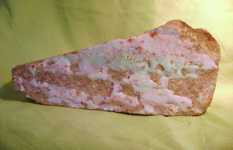 Huge Australian Andamooka Opal Painted Lady Gem Specimen 5280ct