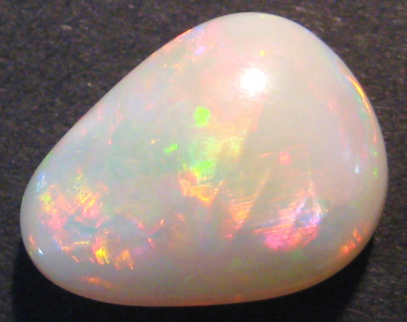 Beautiful Australian Mintabie Jelly Crystal Opal Solid