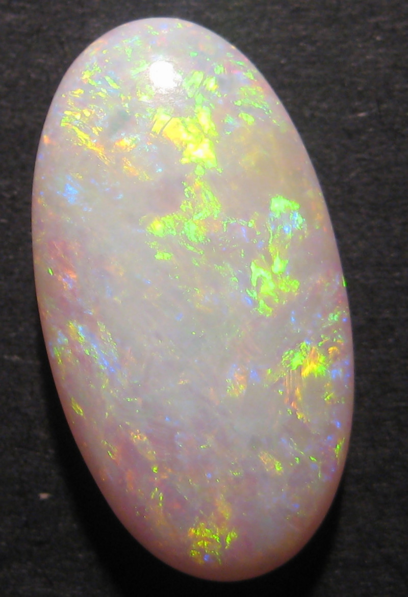 Multicolour Australian Coober Pedy Gem Opal Solid