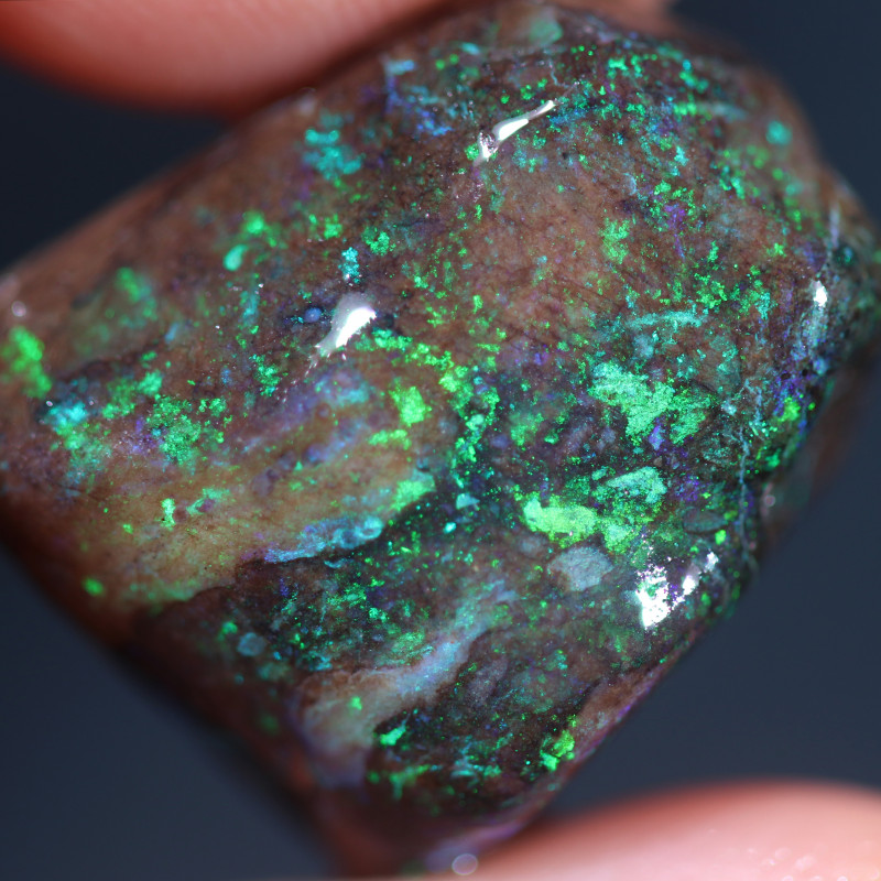 20 cts Andamooka matrix rough one treatment