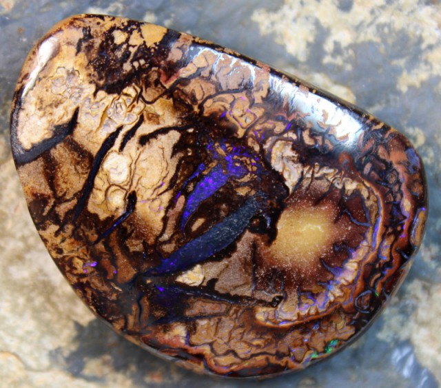 66.75 CTS YOWAH OPAL FROM MINE TOP POLISH STONE