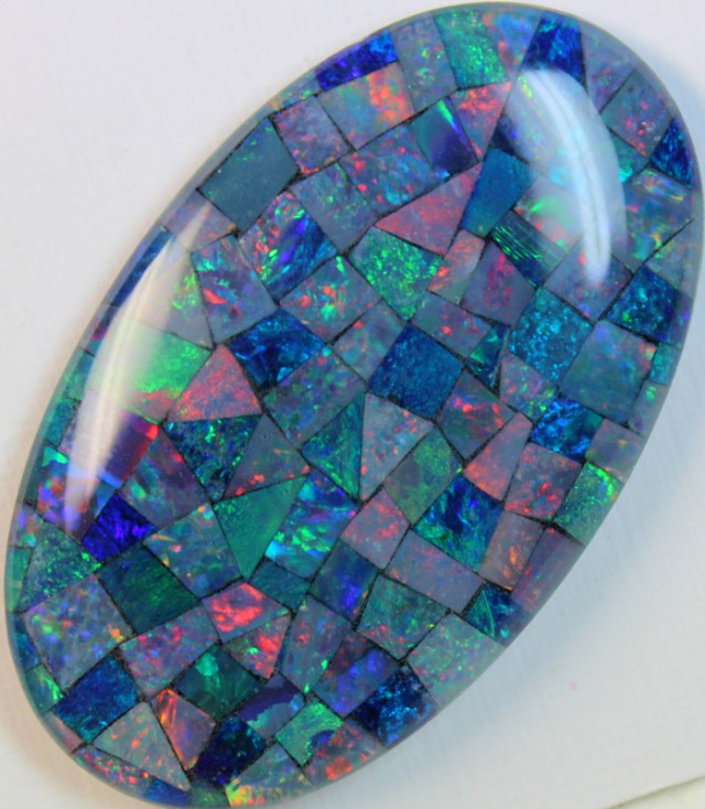 70 cts AAA + MOSAIC TOP CRYSTAL OPAL USE TO MAKE THESE