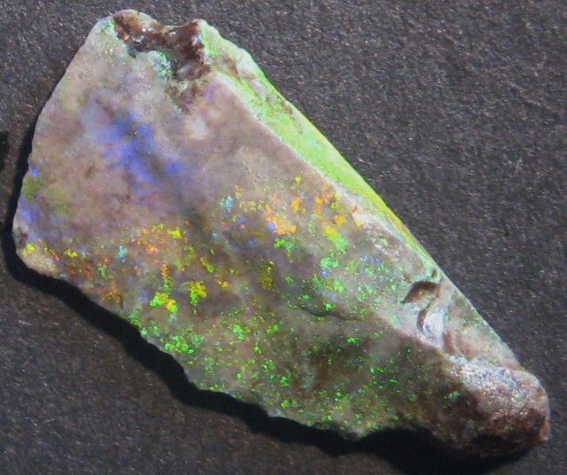 Australian Andamooka Matrix Treated Rough Opal
