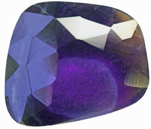 black opal faceted