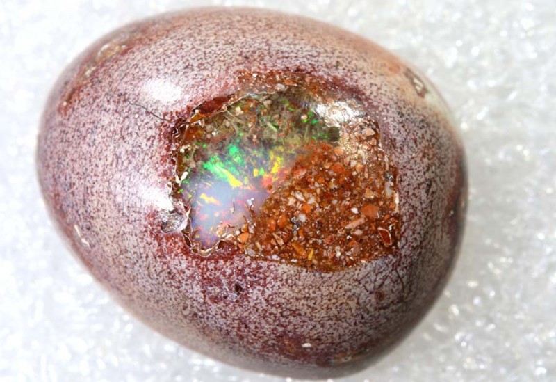 cantera mexican fire opal gemstone cabochon