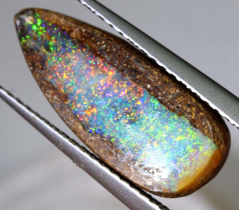 4.55CTS BOULDER PIPE OPAL POLISHED CUT STONE TBO8380