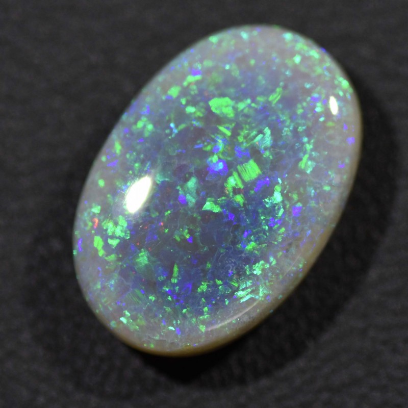 6 76cts Lightning Ridge Semi Black Opal R2901