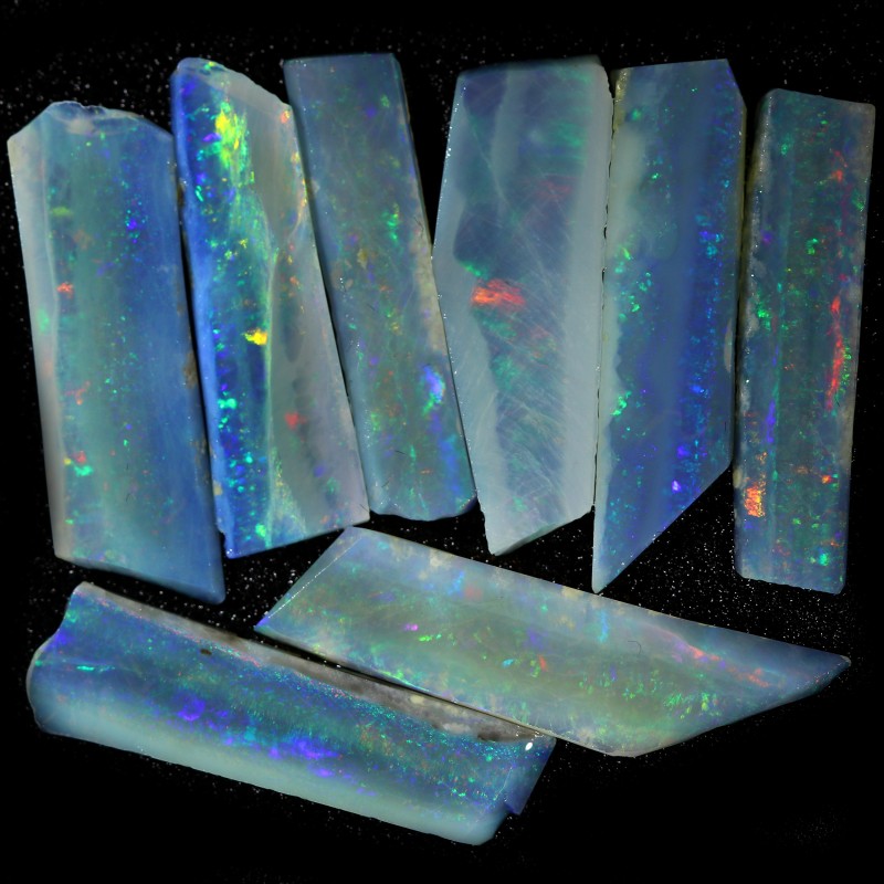 20.20 CTS SLICED ROUGH OPAL PARCEL FROM COOBER PEDY