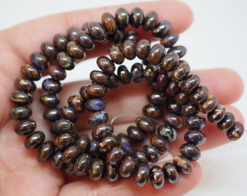 180.55CT QUEENSLAND BOLDER BEADS STONE OI585