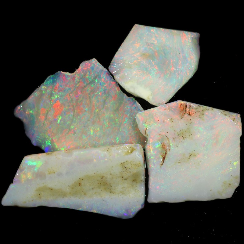 18.45 CTS SLICED ROUGH OPAL FROM COOBER PEDY PARCEL