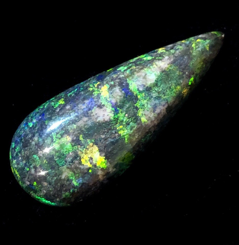 16.3cts Andamooka Black Matrix Opal