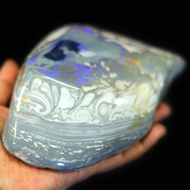 polished opal