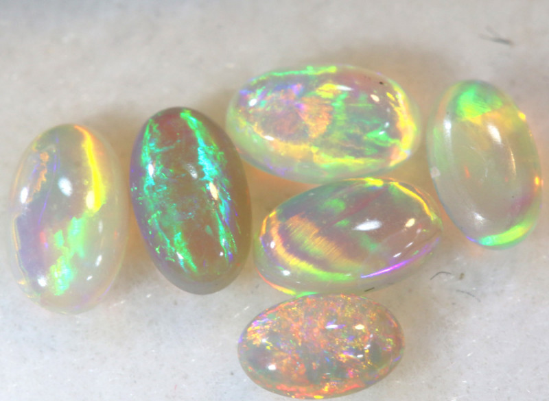 1.0CTS CATS EYE CRYSTAL OPALS PARCEL L. RIDGE TBO10132