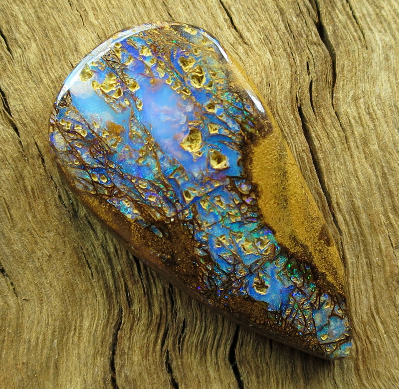 35cts, WOOD OPALWOOD FOSSIL OPAL.