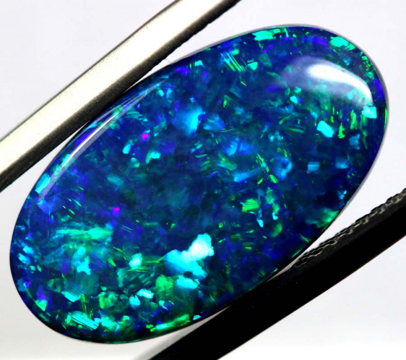polished opal stones