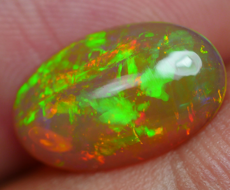 1.865CRT BRILLIANT BRIGHT CRYSTAL YELLOW WELO OPAL