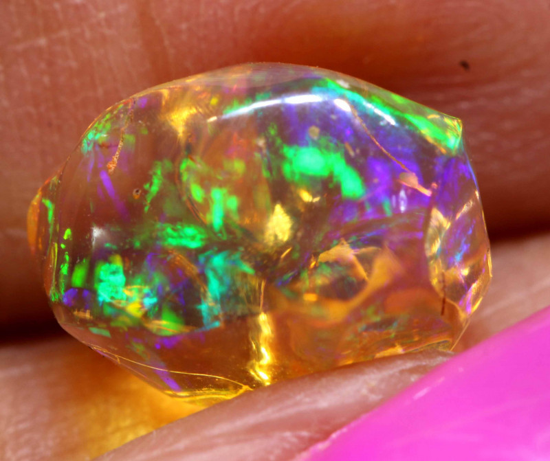 3.60 CTS MEXICAN FIRE OPAL STONE FOB 2108