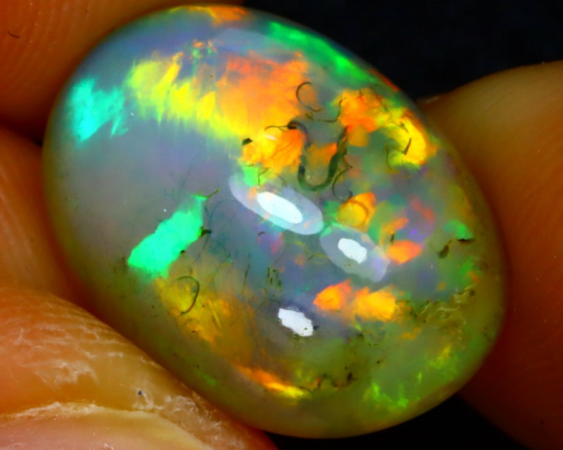 Welo Opal 6 ct Natural Ethiopian Play Of Color Opal