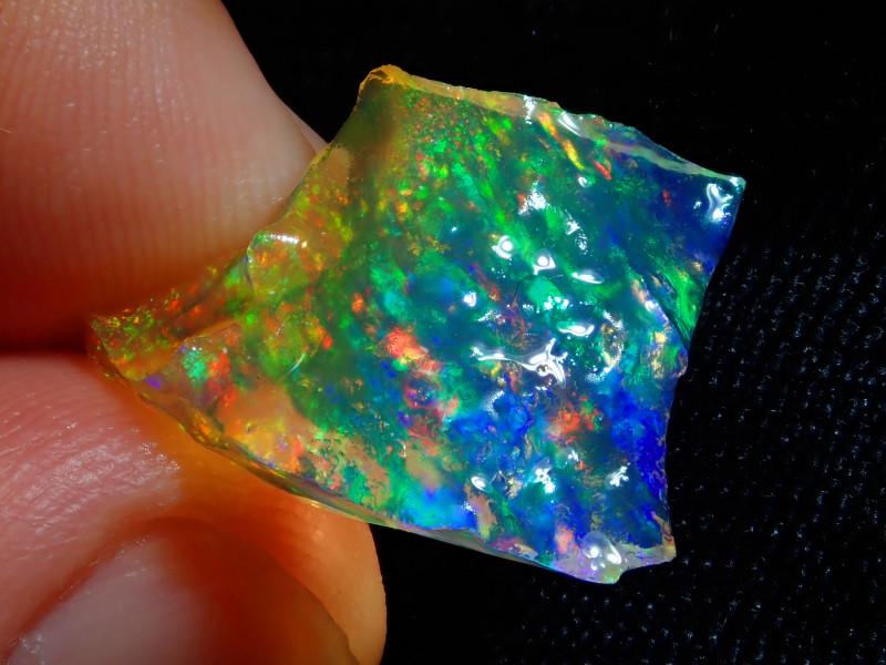 7.3ct Natural Rough Mexican Fire Opal