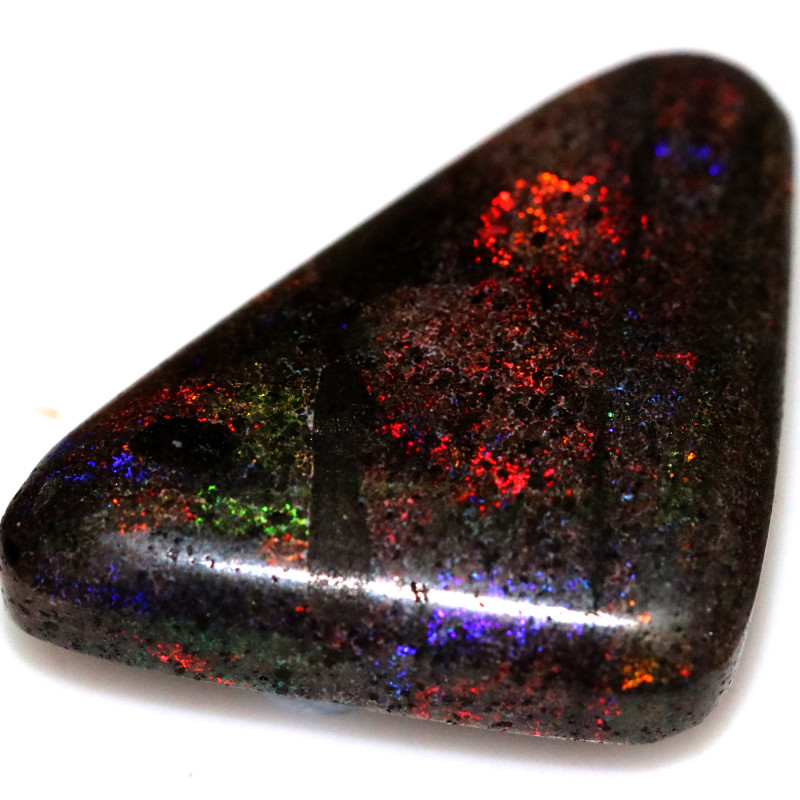 33.40 CTS ANDAMOOKA MATRIX OPAL RED ORANGE FIRE[SEDA7613]
