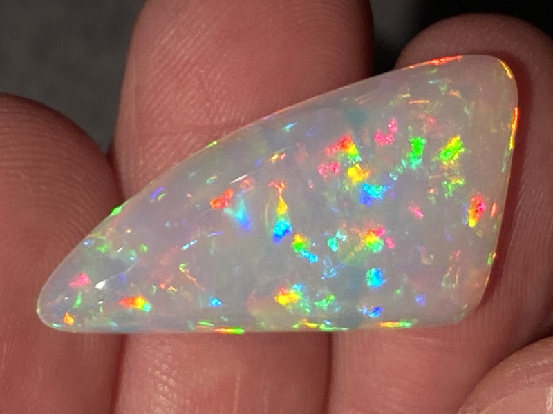 DoubleSided Rainbow Prism 18.23 ct Ethiopian Welo