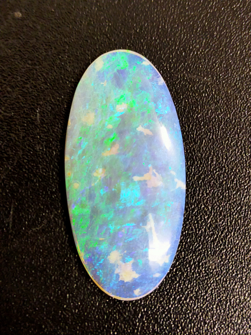 Coober Pedy Opal 24.70 CTS Oval 46mm x 22mm Crystal